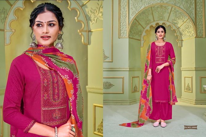 Hermitage Khwaab Casual Wear Wholesale Dress Material Catalog